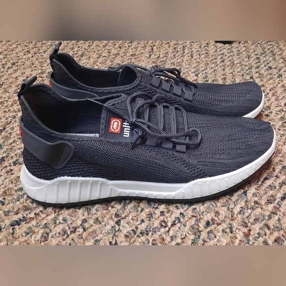 UNLTD 9 Dark Gray and White Shoes - Picture 2 of 4